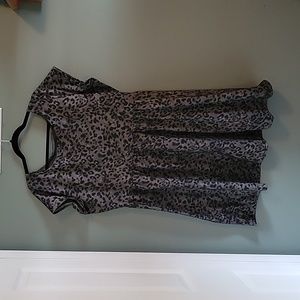 Leopard stretch dress